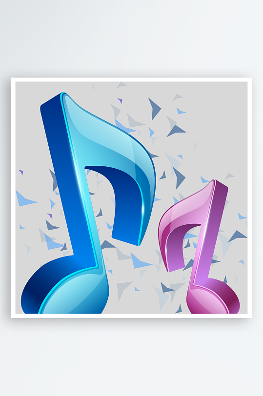 音乐音符音阶免抠图素材-众图网