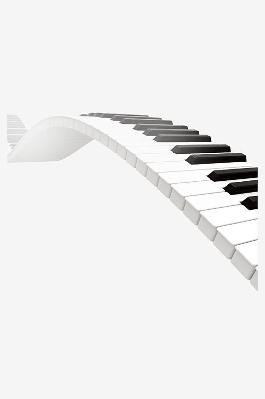 音乐音符音阶免抠图-众图网