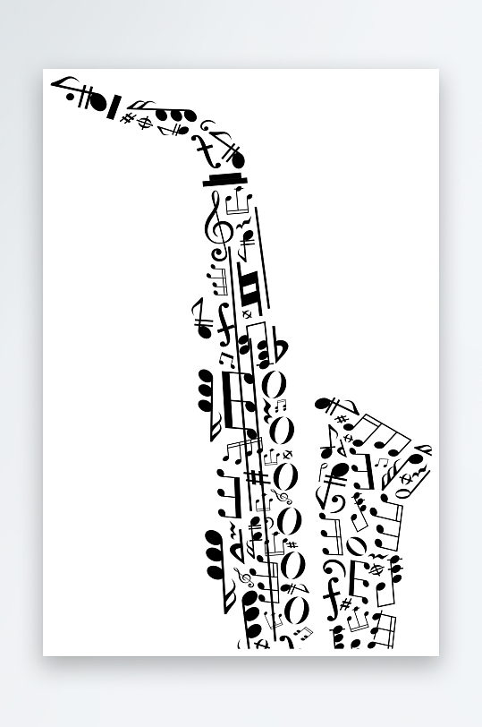 音乐音符音阶免抠图素材-众图网