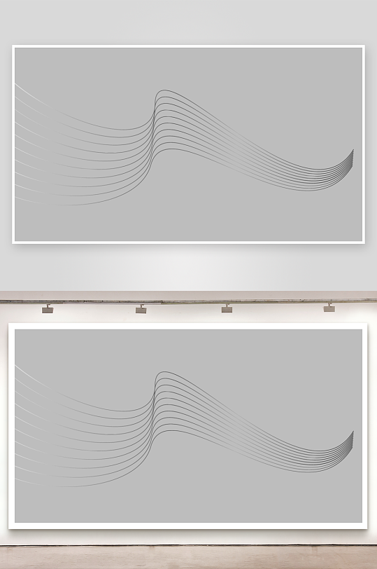 科技动感线条免抠图-众图网