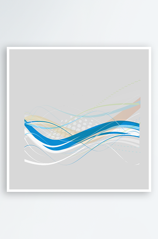 科技动感线条免抠图素材-众图网