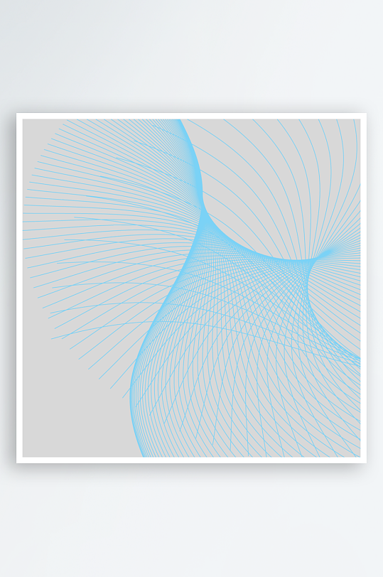 科技动感线条免抠图素材-众图网