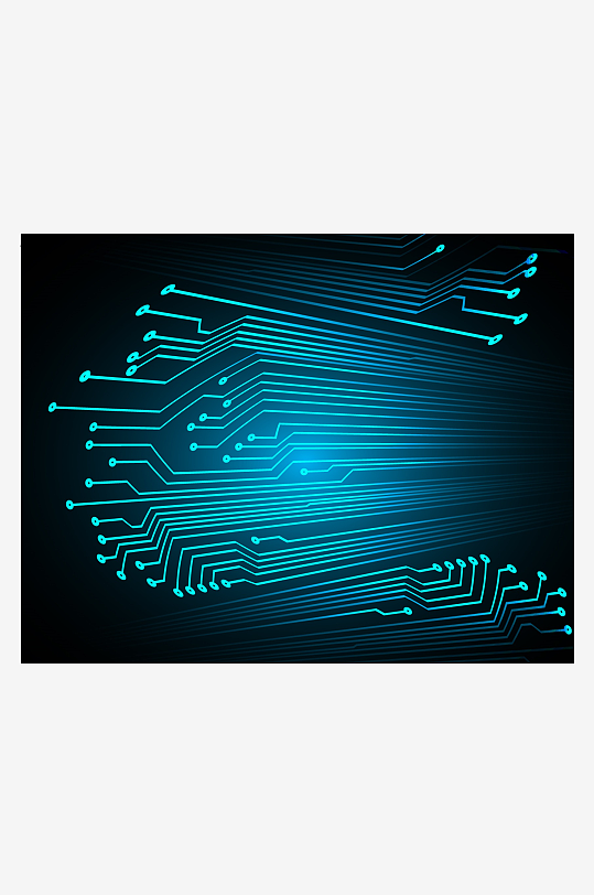 科技背景矢量模板素材-众图网