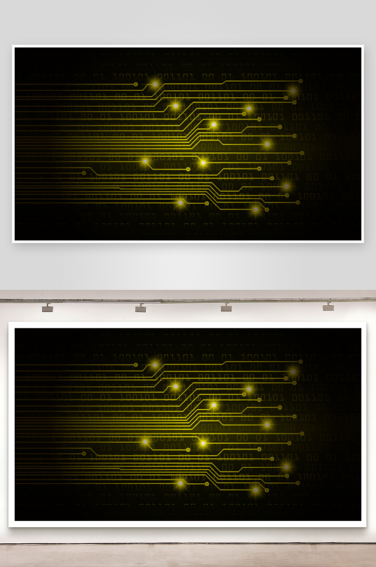 矢量科技背景模板素材-众图网