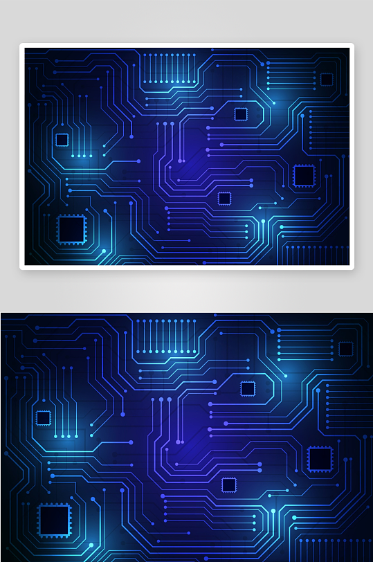矢量未来科技背景模板-众图网