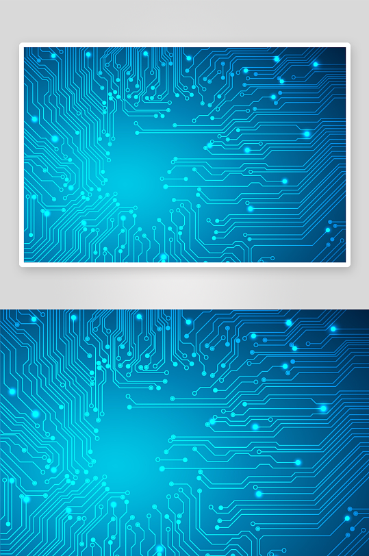 矢量未来科技背景模板-众图网