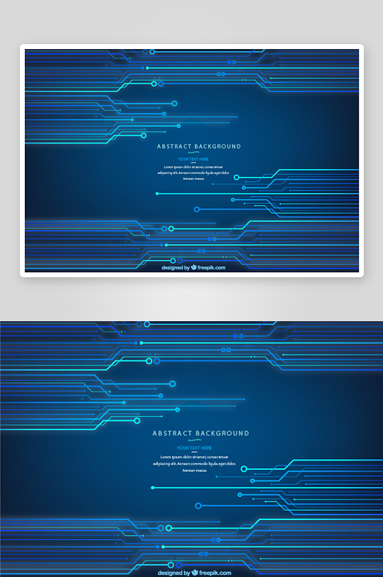 矢量科技背景模板-众图网