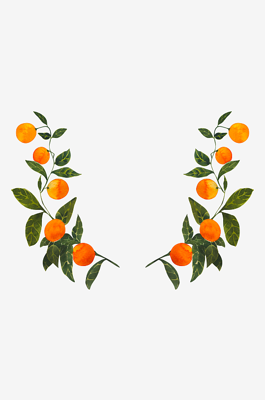 手绘植物花卉png图片-众图网