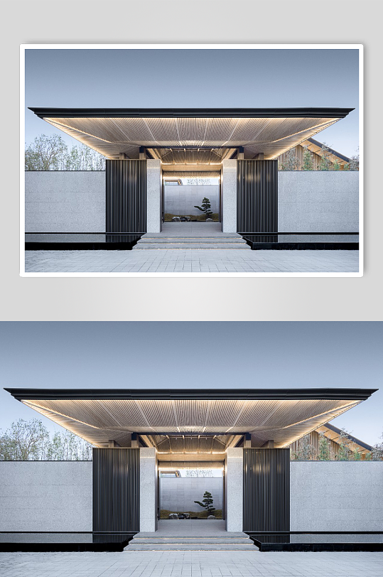 山水拾间售楼处视频-众图网