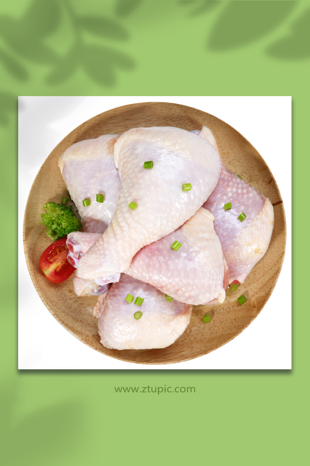 鸡肉鸡腿肉类生鲜免抠元素素材