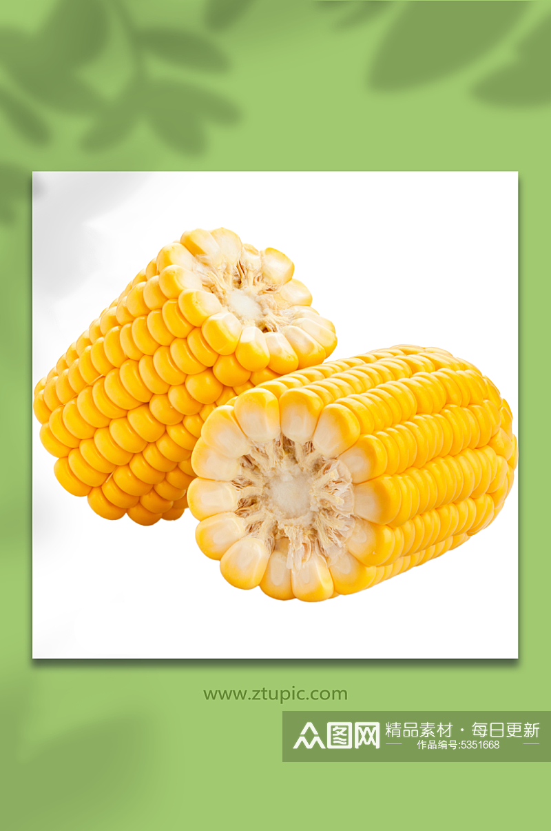 玉米蔬菜生鲜食材免抠元素素材