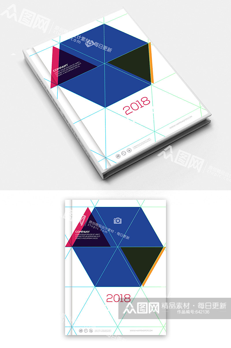 国外版式设计画册封面设计图片素材