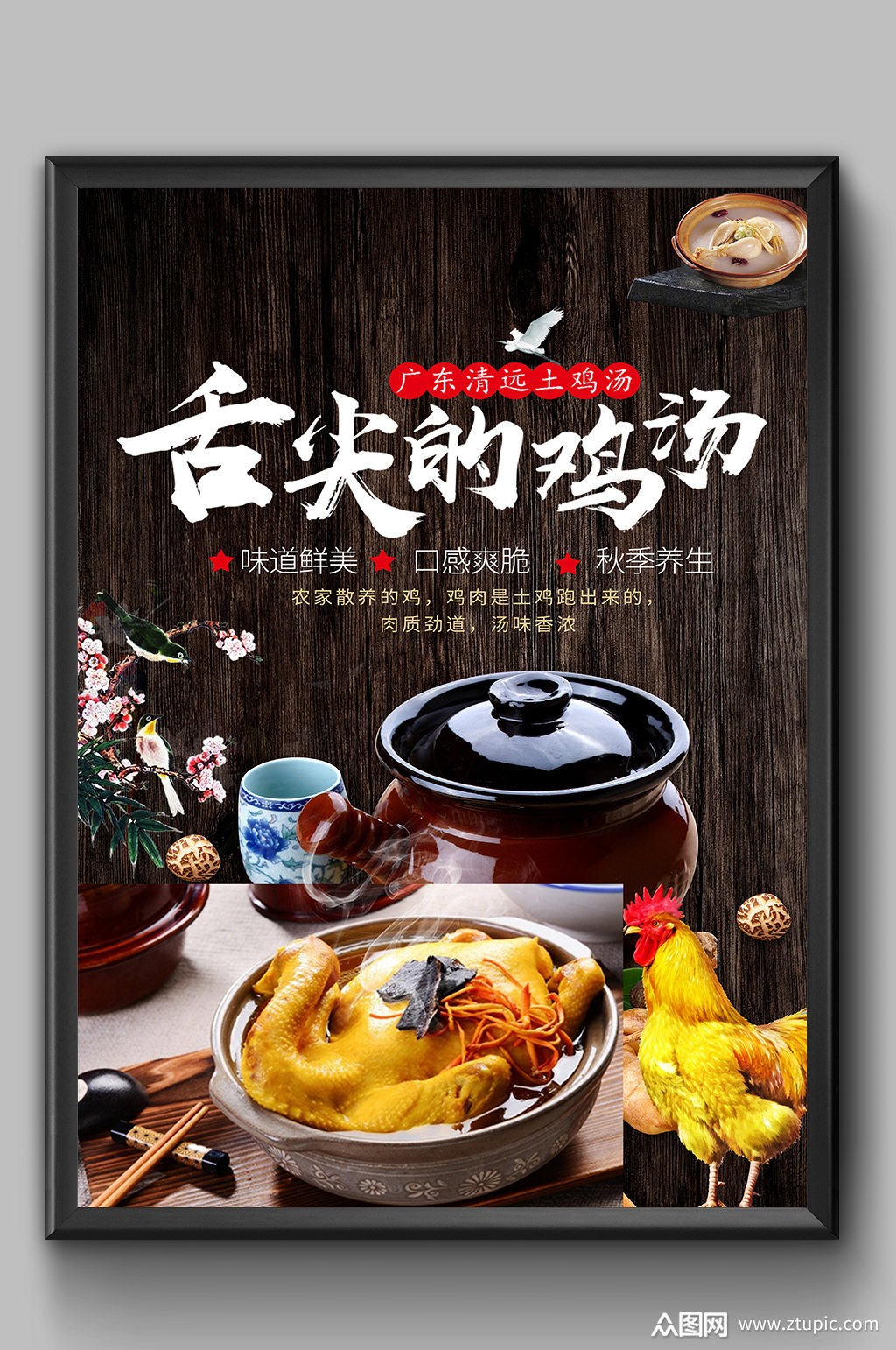 舌尖上的鸡汤海报