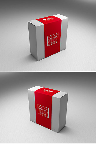 纸盒包装盒效果图样机