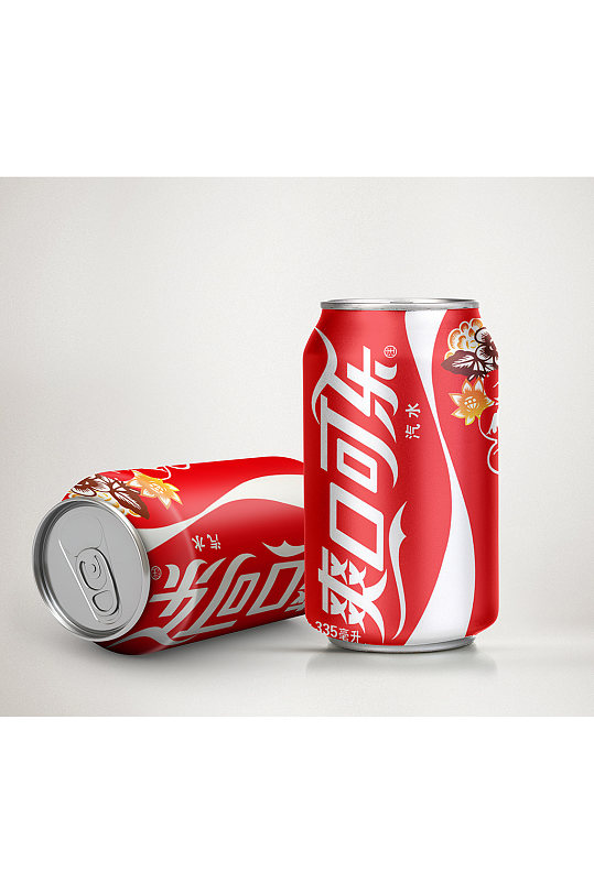 可乐瓶子包装效果图样机