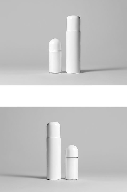 圆柱喷雾化妆品包装效果图样机