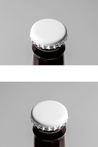 啤酒瓶盖包装效果图样机