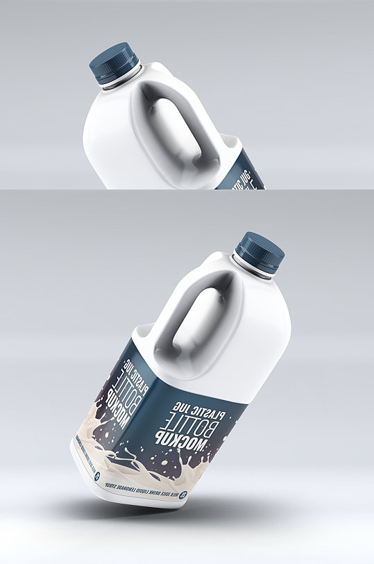椰汁牛奶包装效果图样机