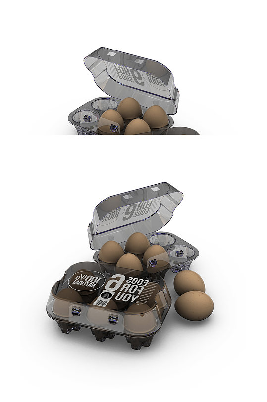 鸡蛋包装效果图样机
