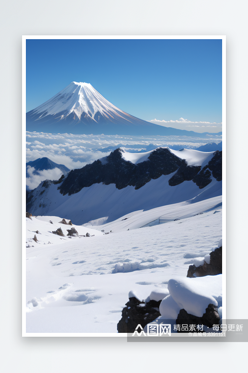 玉龙雪山登临天际的壮丽徒步之旅素材