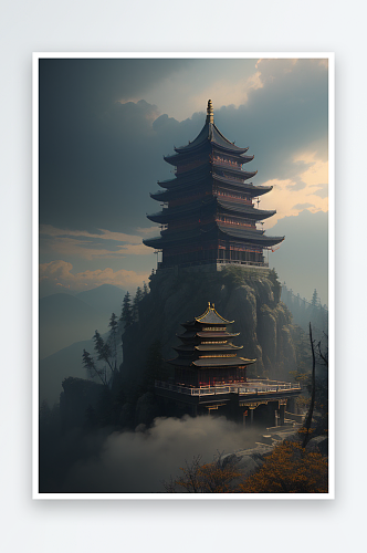 云端上的中国宫殿