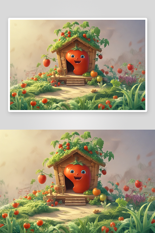 西红柿插画用艺术诠释食物的神奇之处