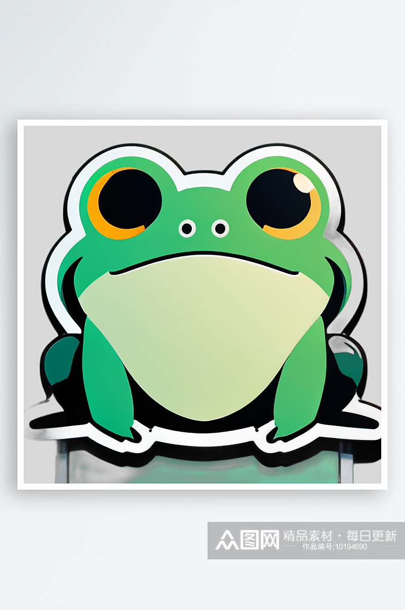 可爱青蛙的贴图分享素材