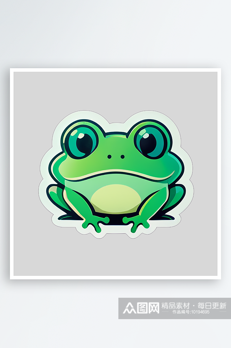 可爱青蛙的贴图分享素材