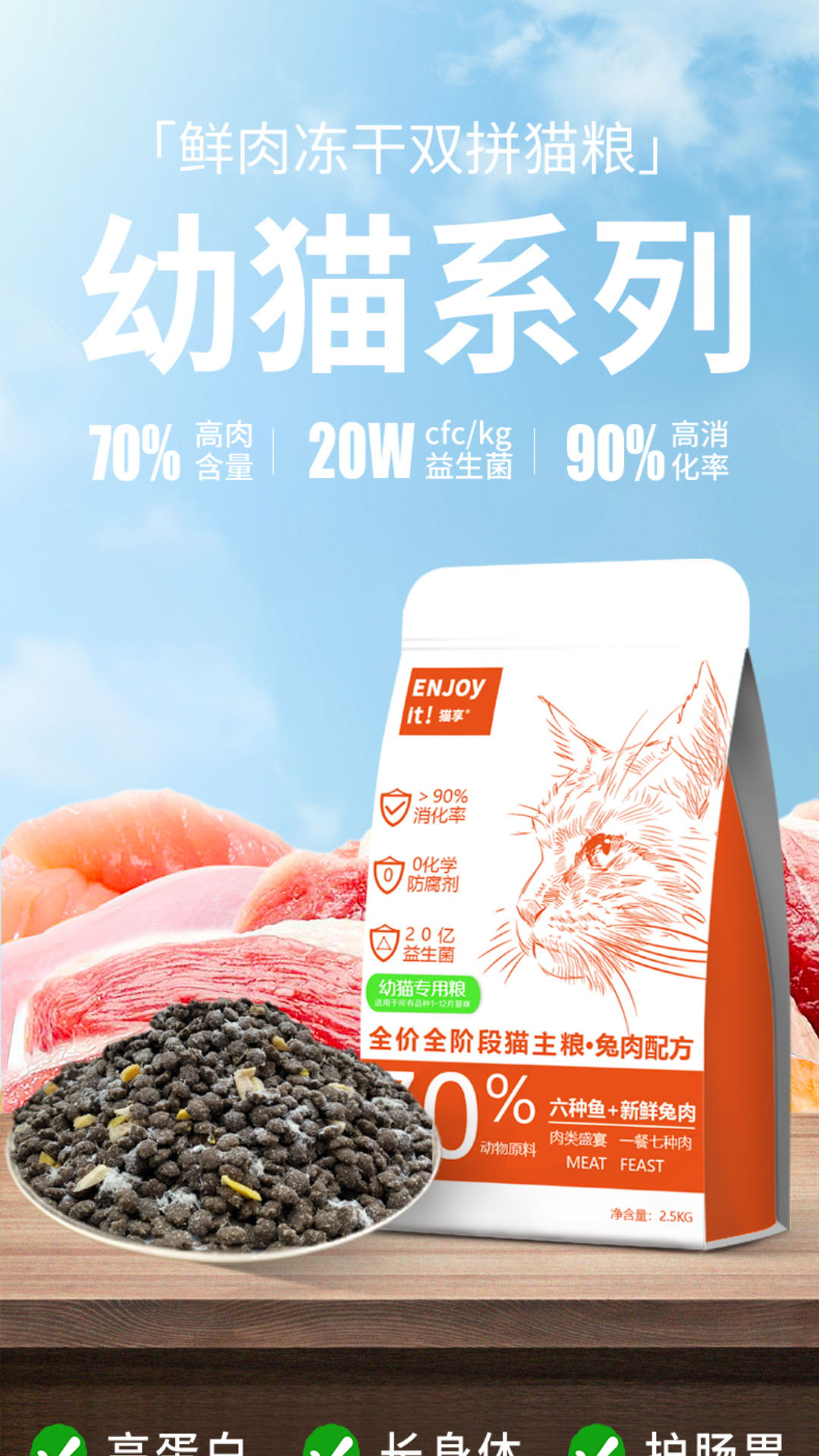 宠物用品电商详情页模板素材