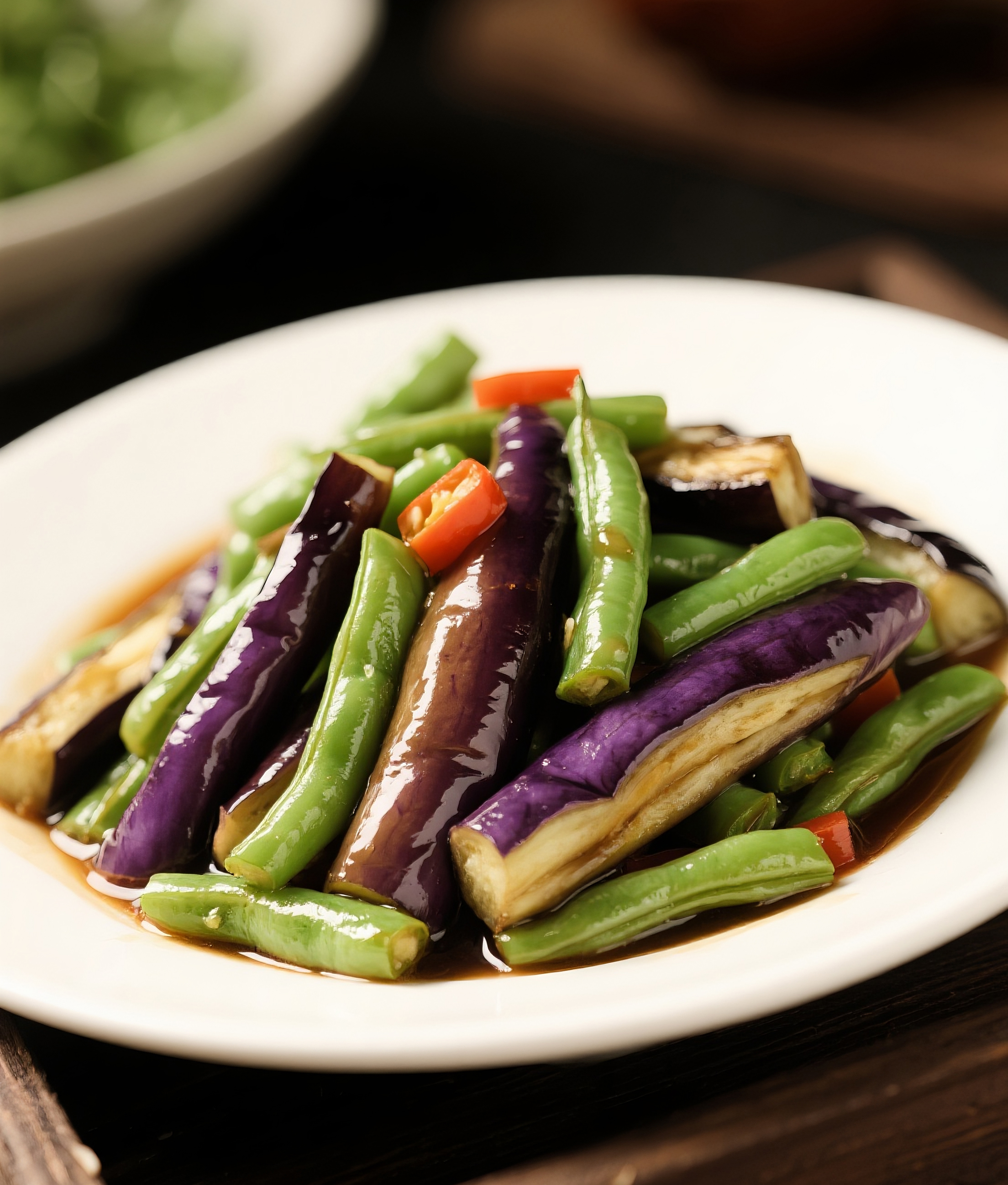 茄子豆角摄影图片素材素材