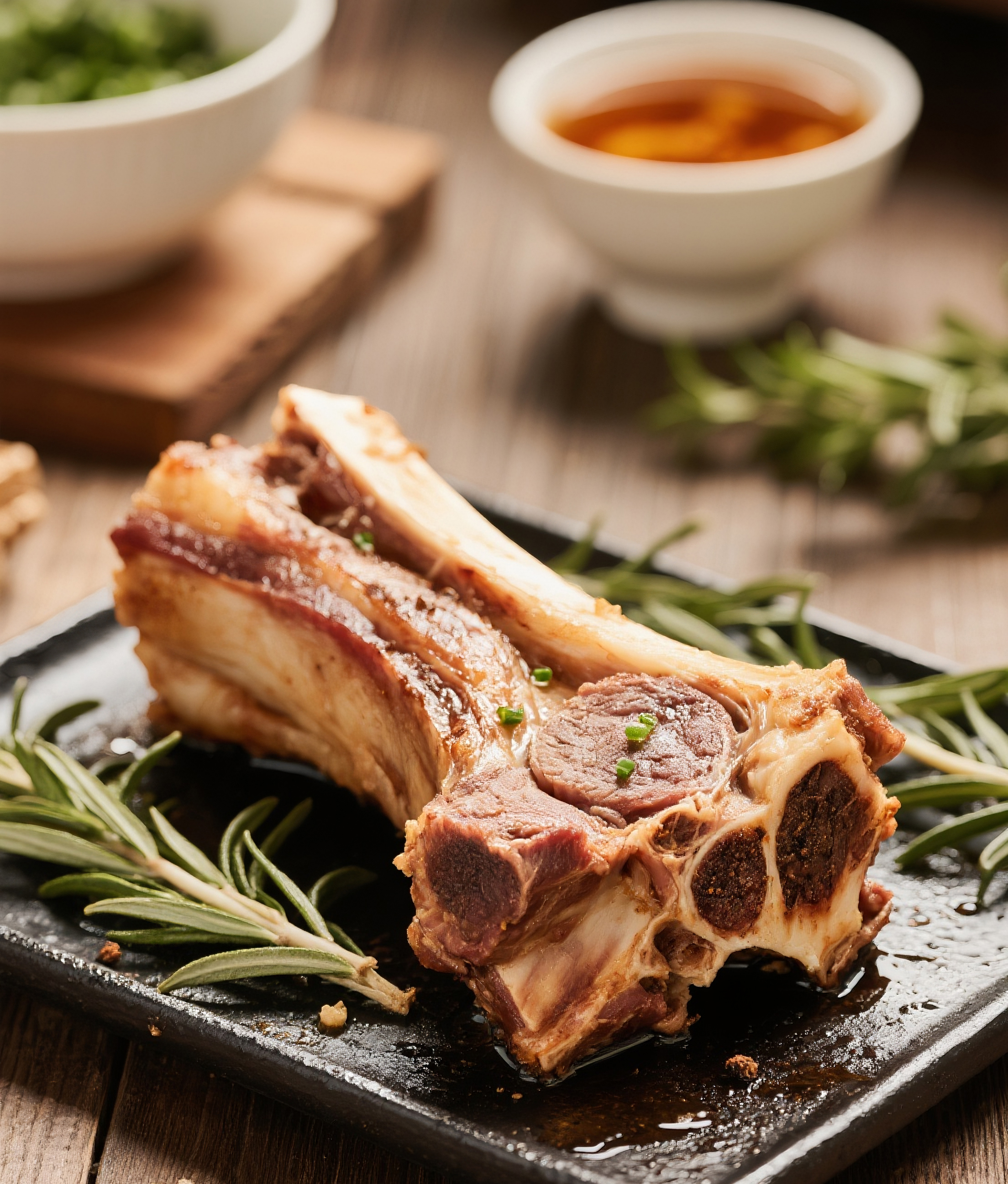 高清烤筒骨美食图片素材素材