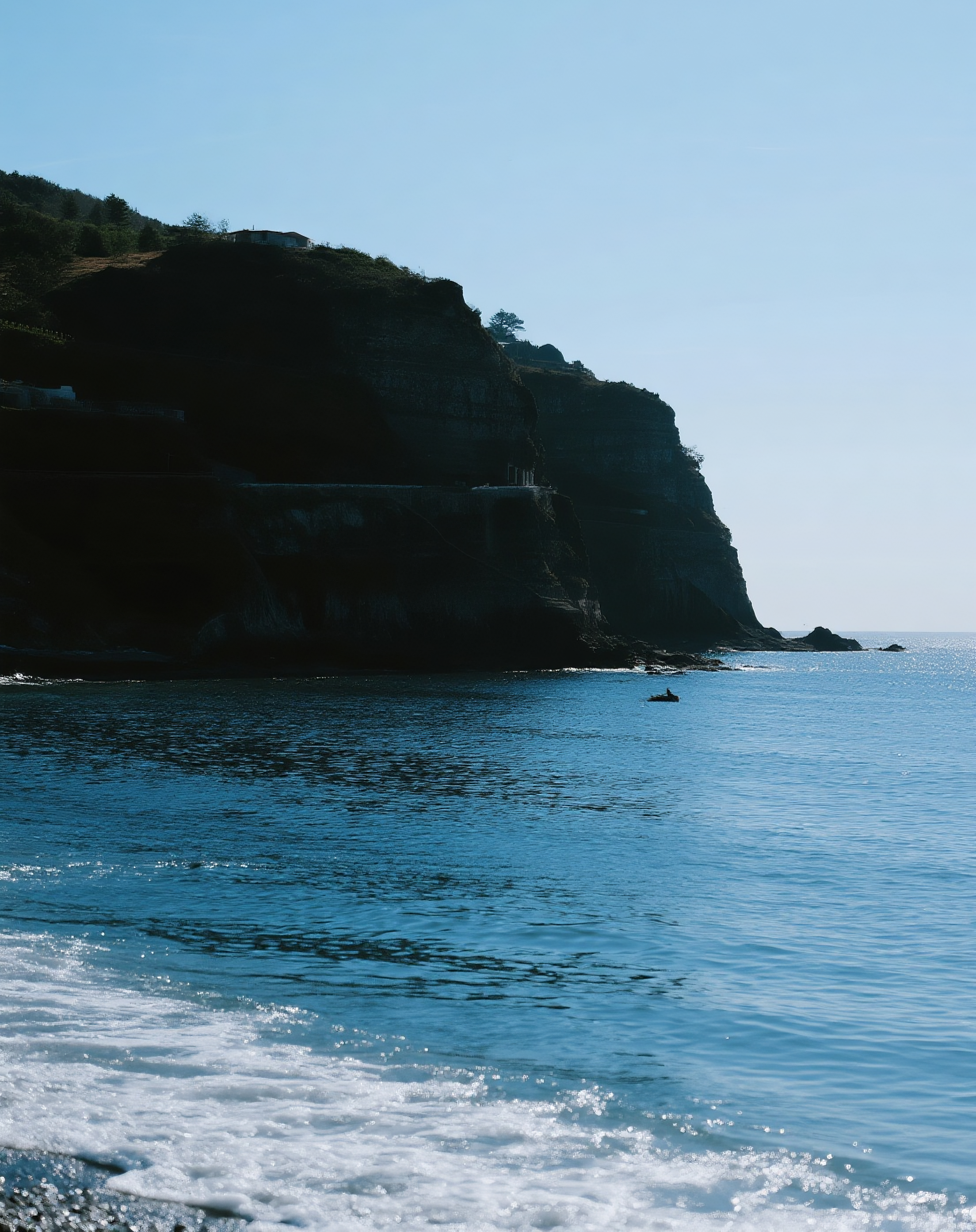 蓝色海洋海景图片素材