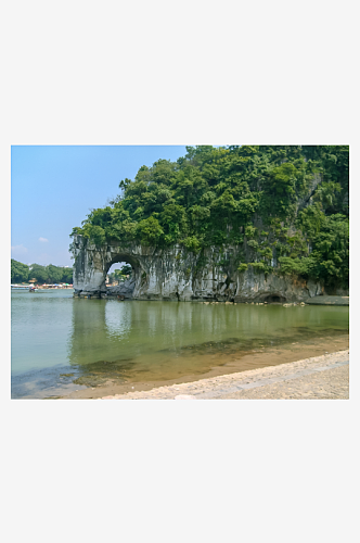 广西桂林山水风景画