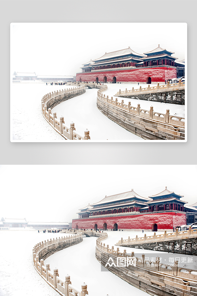 北京城市风景画图片素材