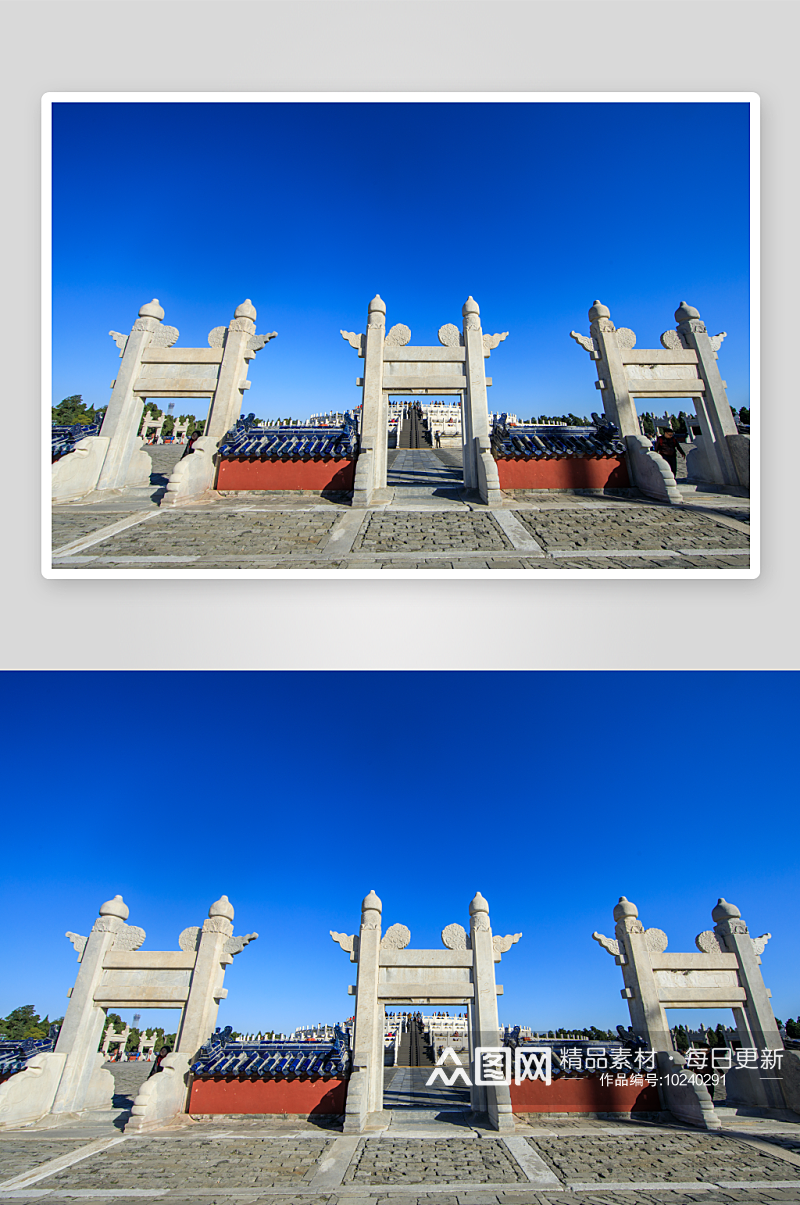 北京景点风景画图片素材