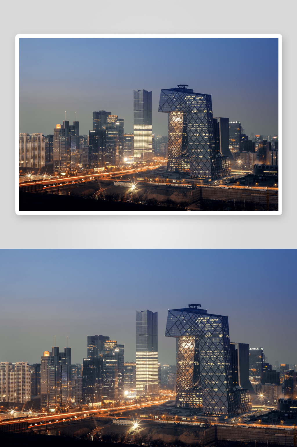 北京风景画高清图片素材