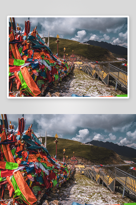 青海藏族祭祀祈福祭台