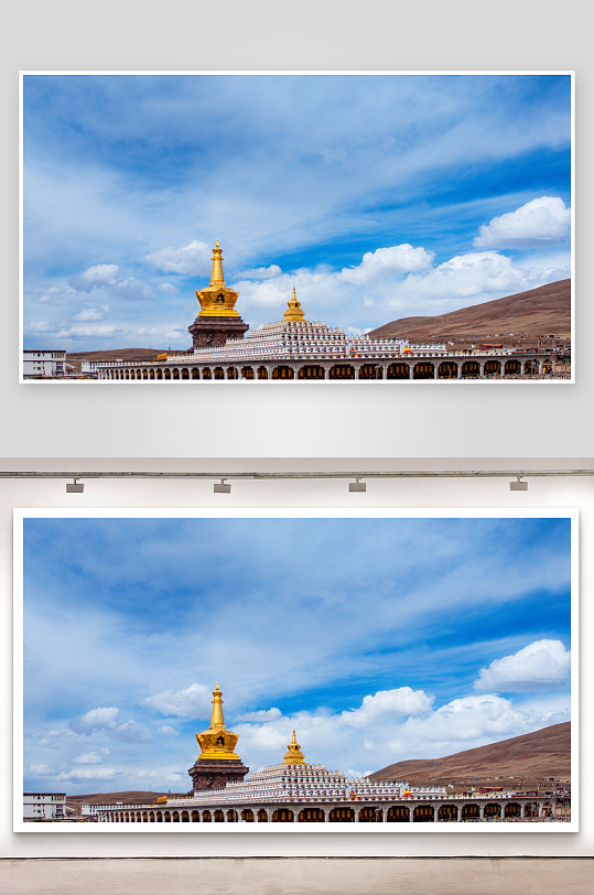 西藏风光摄影风景画