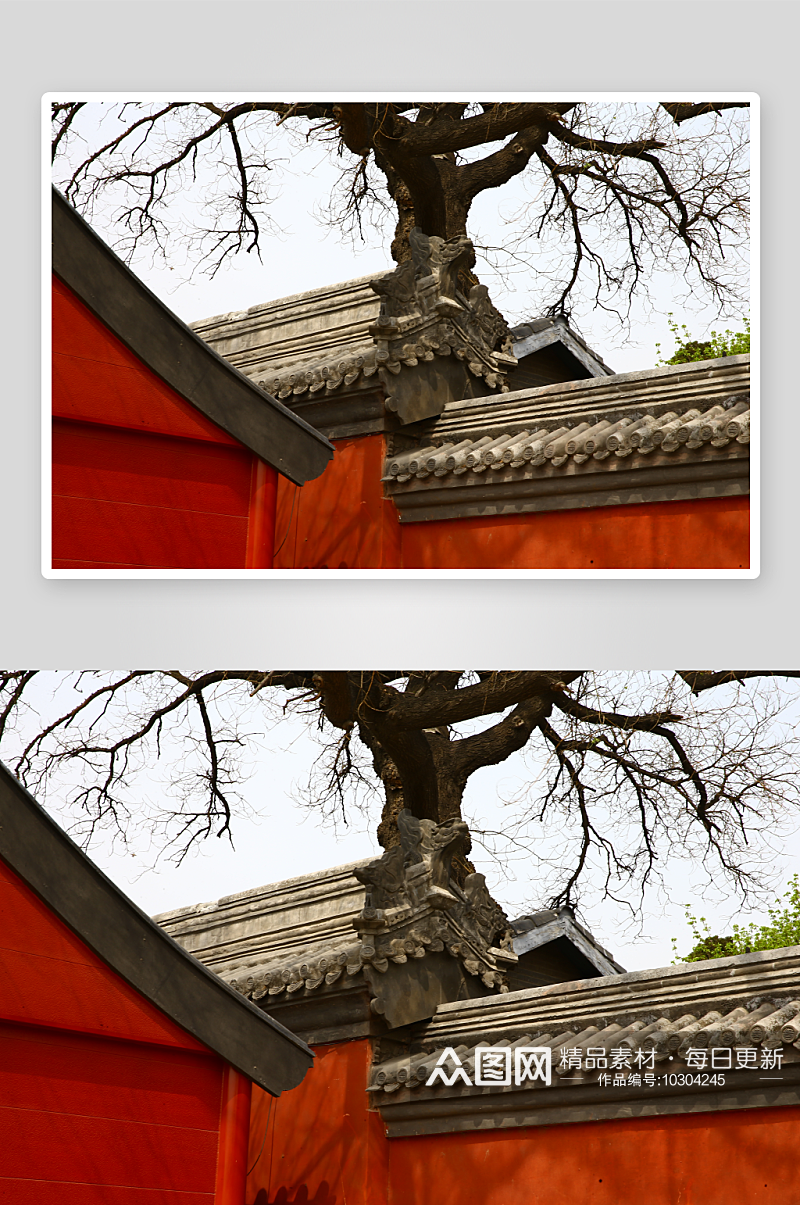 中国古建筑屋檐高清图片素材