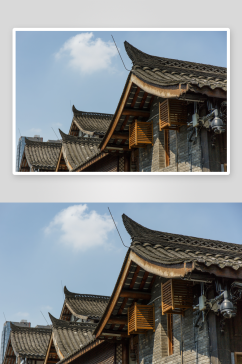 中国古建筑屋檐图片