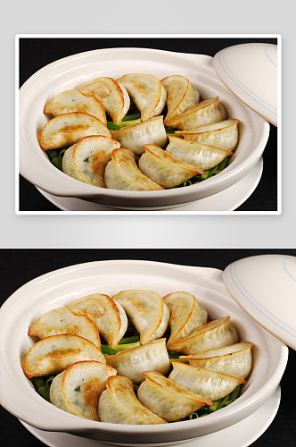 水饺蒸饺饺子美食图片