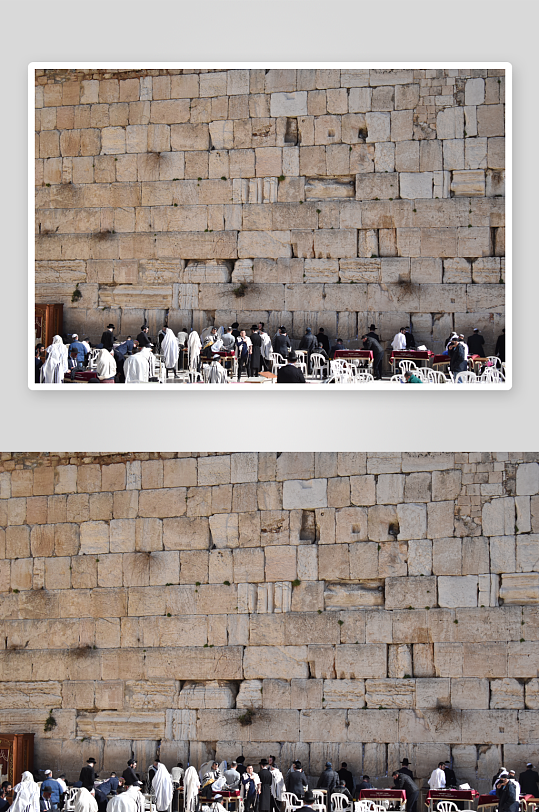 圣城耶路撒冷旅游建筑风景画