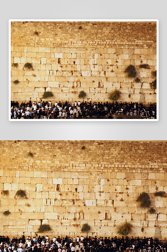 圣城耶路撒冷风景画图片