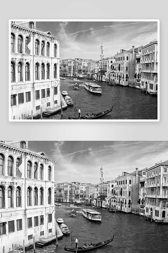 欧洲建筑黑白意大利摄影图片