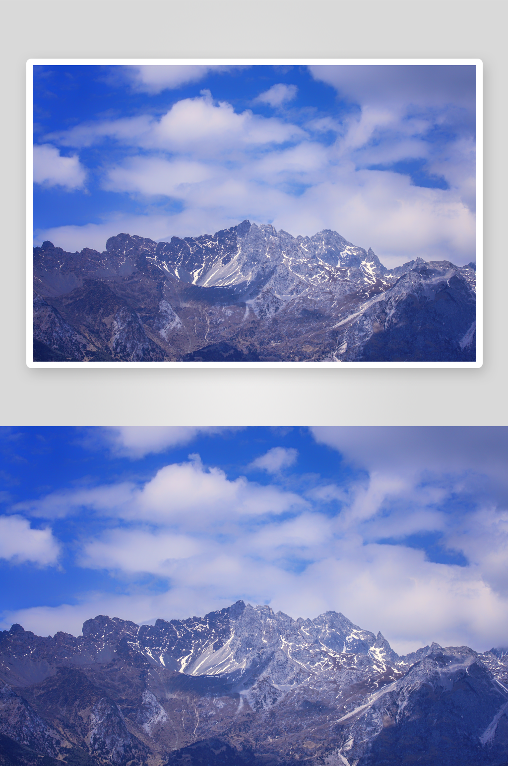 丽江玉龙雪山冰川公园素材