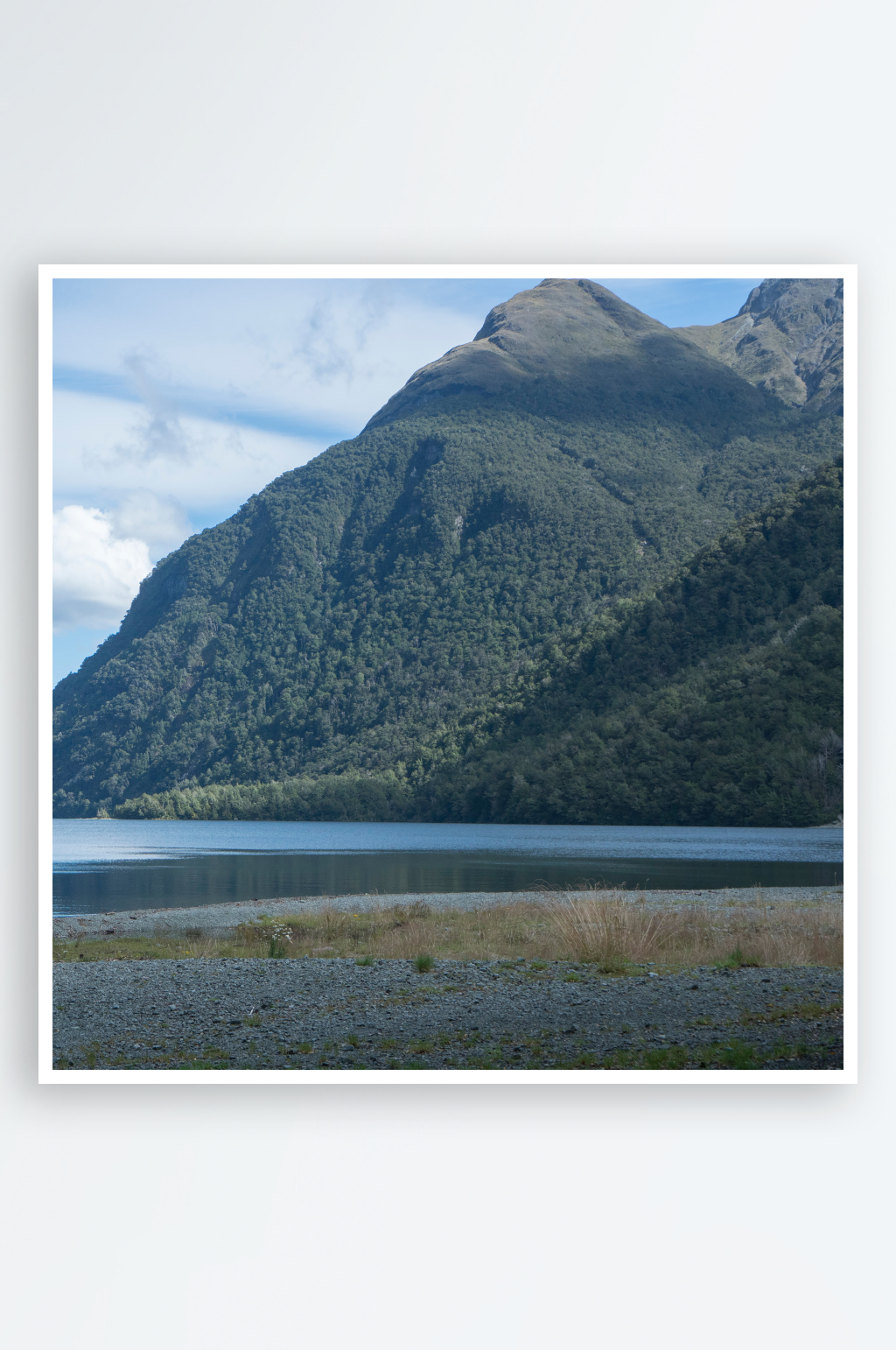 高清湖泊山水风景画摄影图片素材