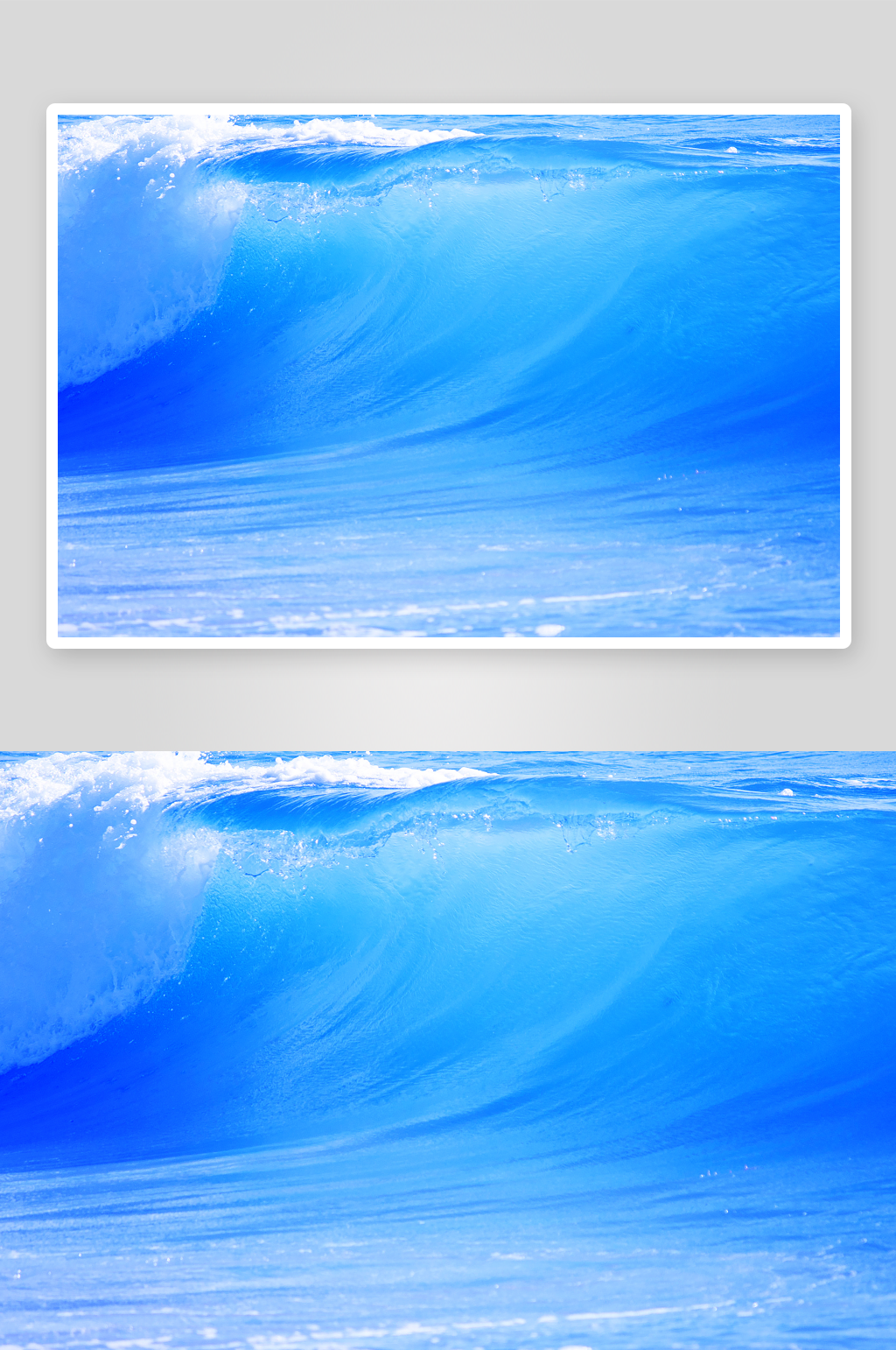海浪浪花海平面海啸高清图片素材