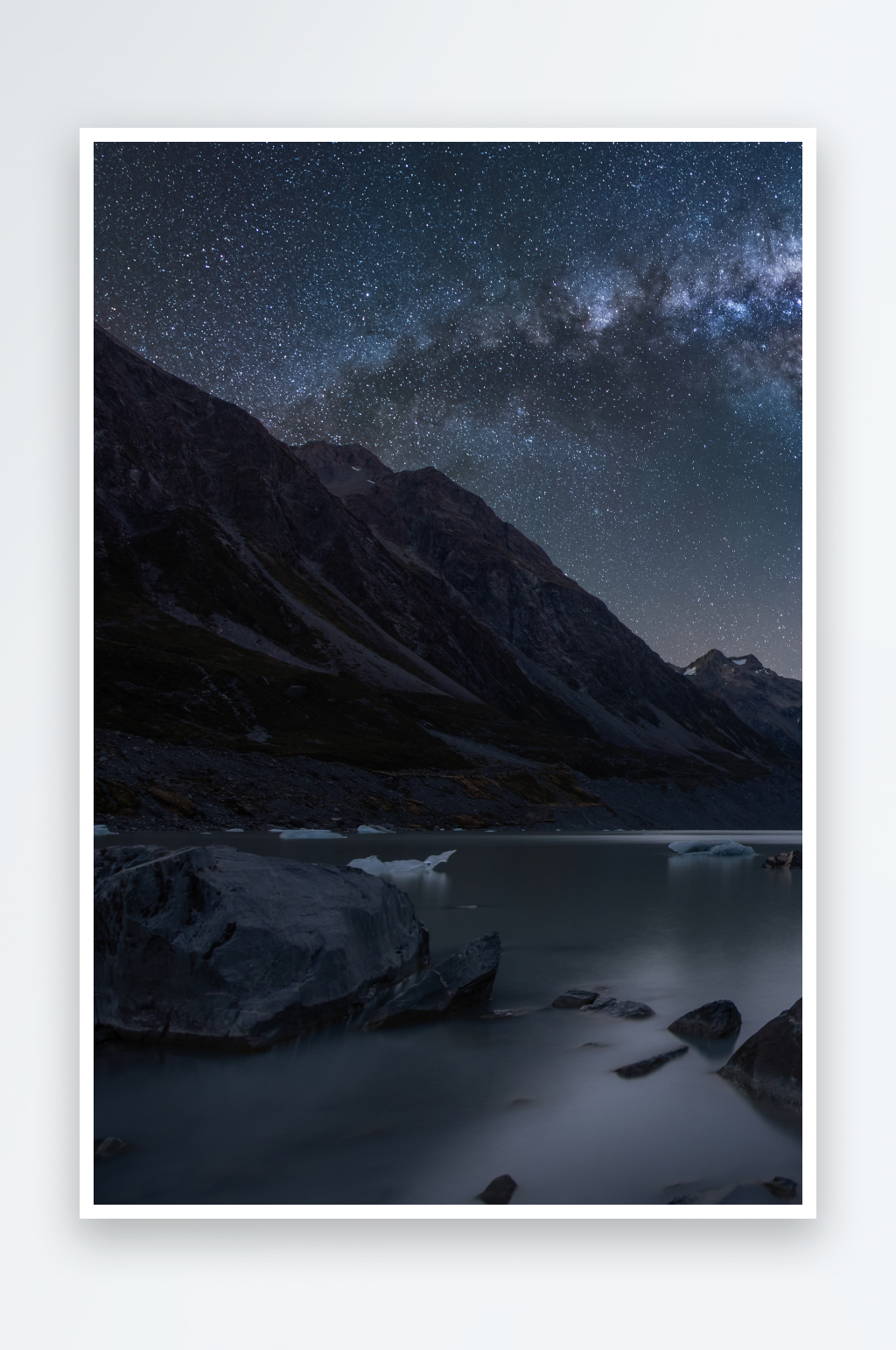 夜空星空美景高清图片素材