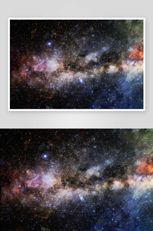 梦幻星空宇宙背景图片