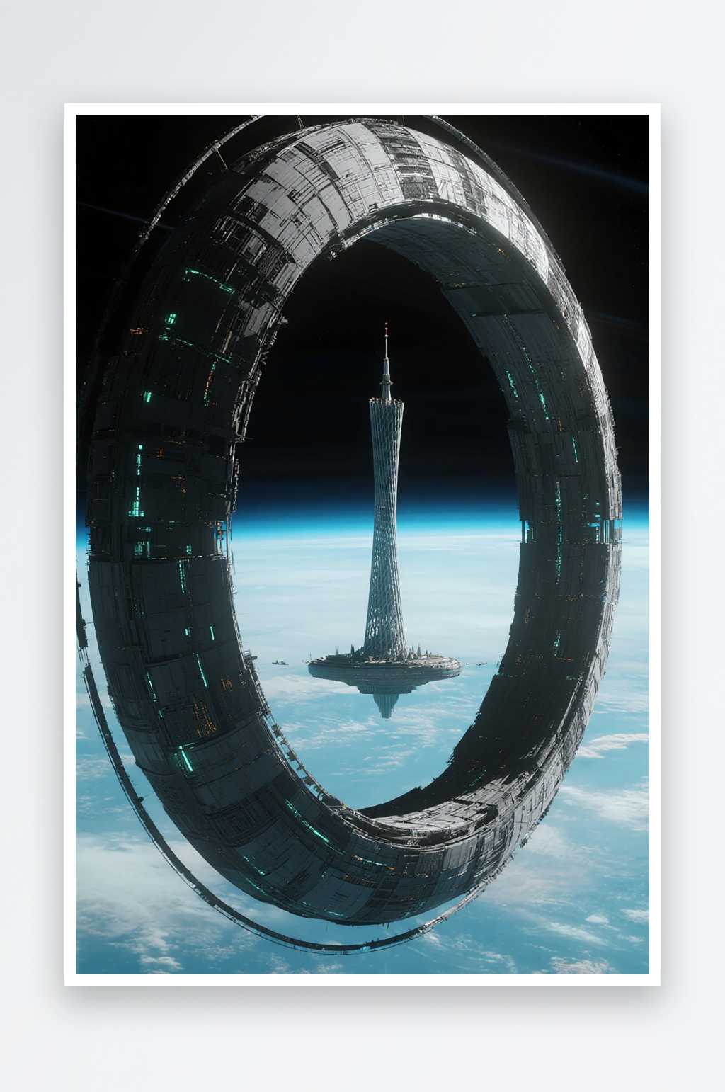 太空广州塔建筑图片素材素材